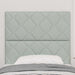 Tăblie cap cu headboard Gri deschis 90 cm Catifea - WALTI WALTI