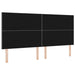 Tăblie cap cu headboard Gri deschis 200 cm Piele artificială - WALTI WALTI