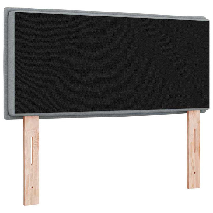 Tăblie LED cu lumini cu bandă LED Gri deschis 80 cm Poliester - WALTI WALTI