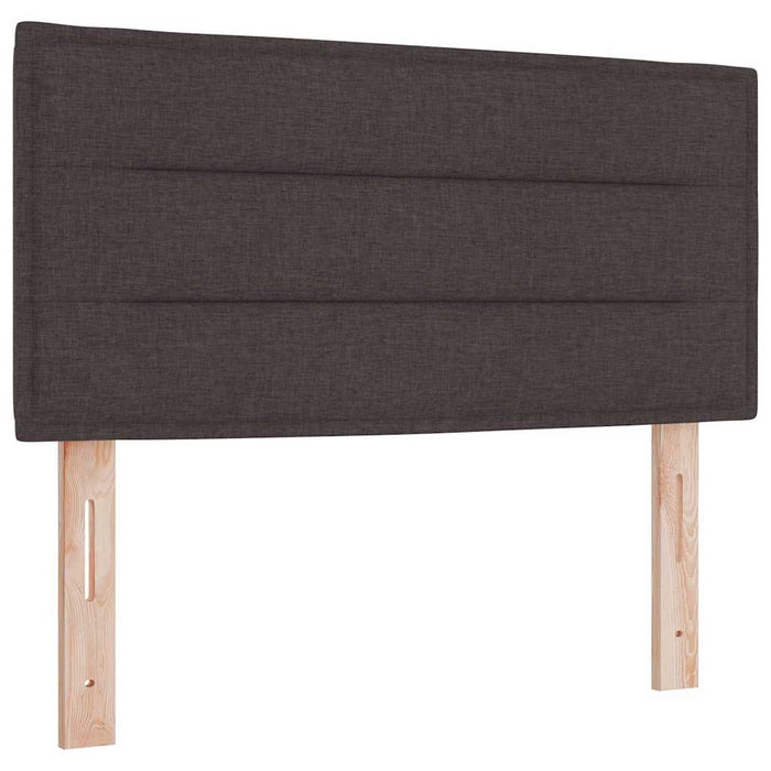 Tăblie LED cu lumini cu bandă LED Maro închis 80 cm țesătură - WALTI WALTI