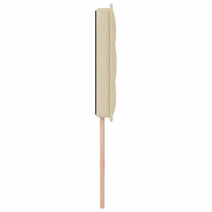 Tăblie LED cu lumini cu bandă LED Manual Crem 90 cm Poliester - WALTI WALTI