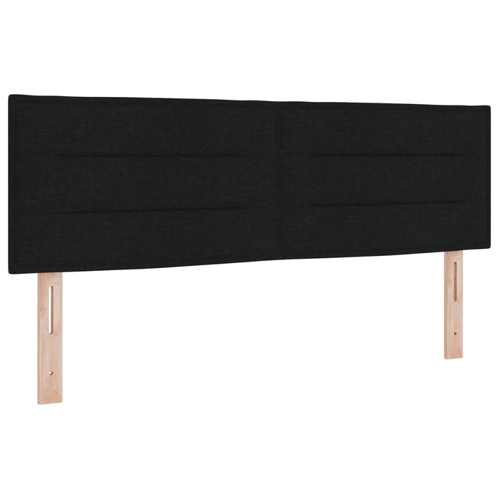Tăblie LED cu lumini cu bandă LED Manual Negru 144 cm Poliester - WALTI WALTI