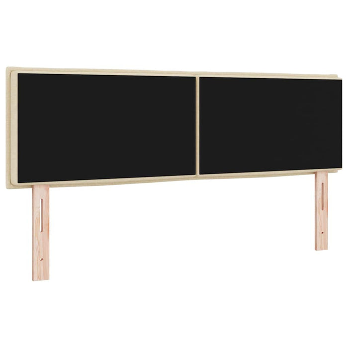 Tăblie LED cu lumini cu bandă LED Manual Crem 144 cm Poliester - WALTI WALTI