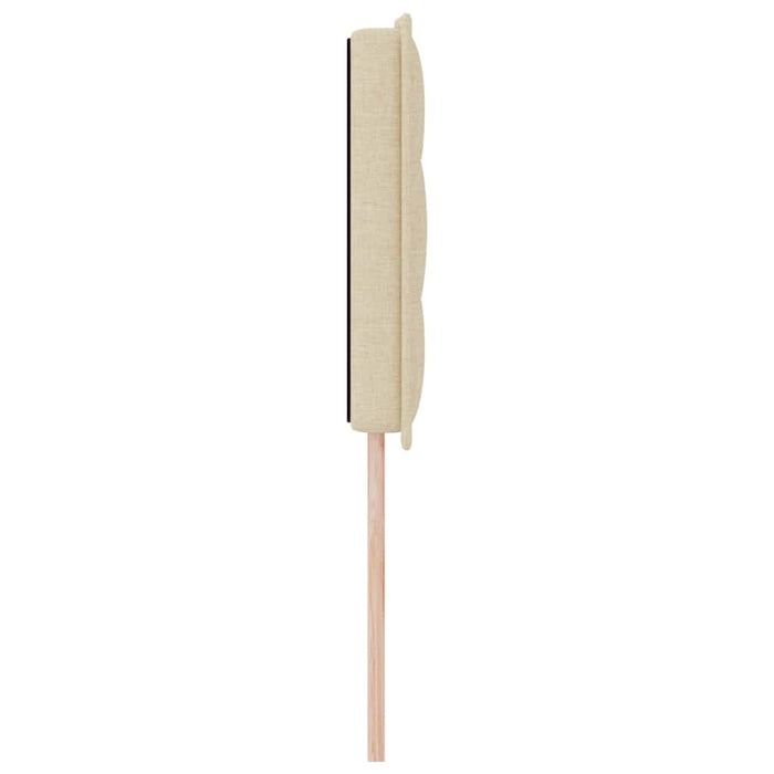 Tăblie LED cu lumini cu bandă LED Manual Crem 144 cm Poliester - WALTI WALTI