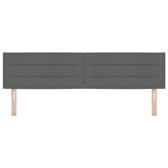 Tăblie LED cu lumini cu bandă LED Gri închis 180 cm Poliester - WALTI WALTI