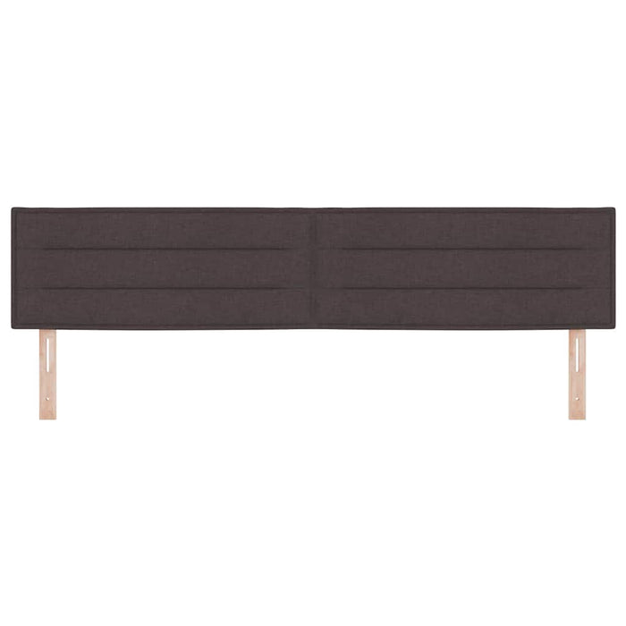 Tăblie LED cu lumini cu bandă LED Maro închis 200 cm Poliester - WALTI WALTI