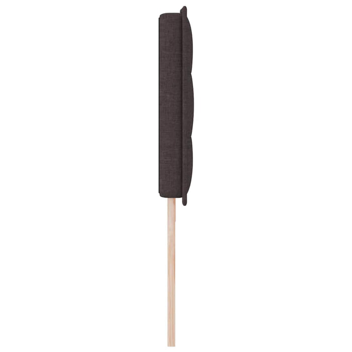 Tăblie LED cu lumini cu bandă LED Maro închis 200 cm Poliester - WALTI WALTI