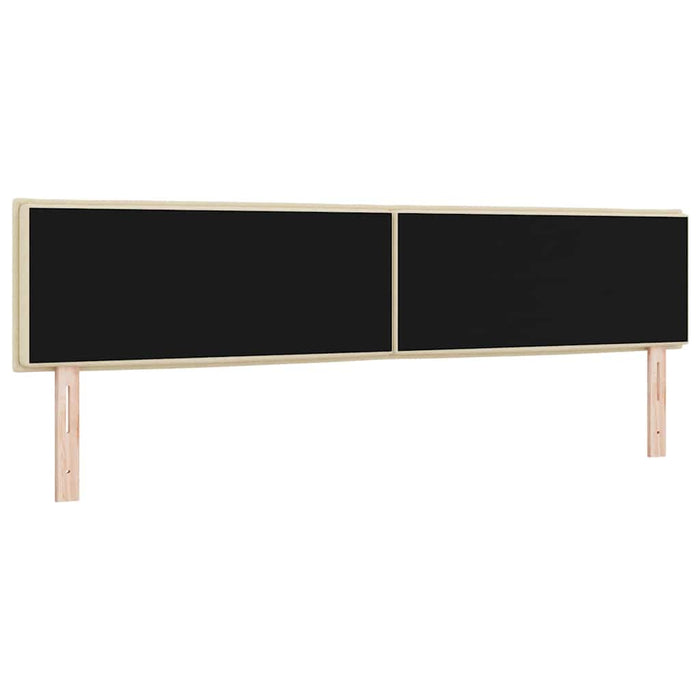 Tăblie LED cu lumini cu bandă LED Manual Crem 200 cm Poliester - WALTI WALTI