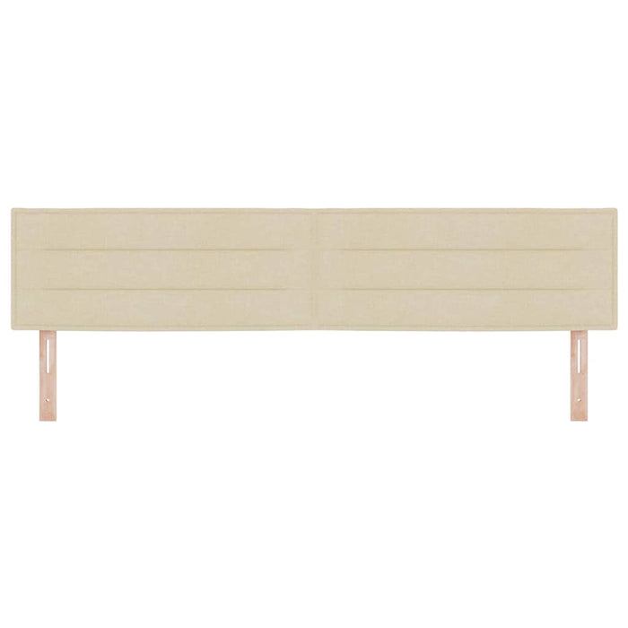Tăblie LED cu lumini cu bandă LED Manual Crem 200 cm Poliester - WALTI WALTI