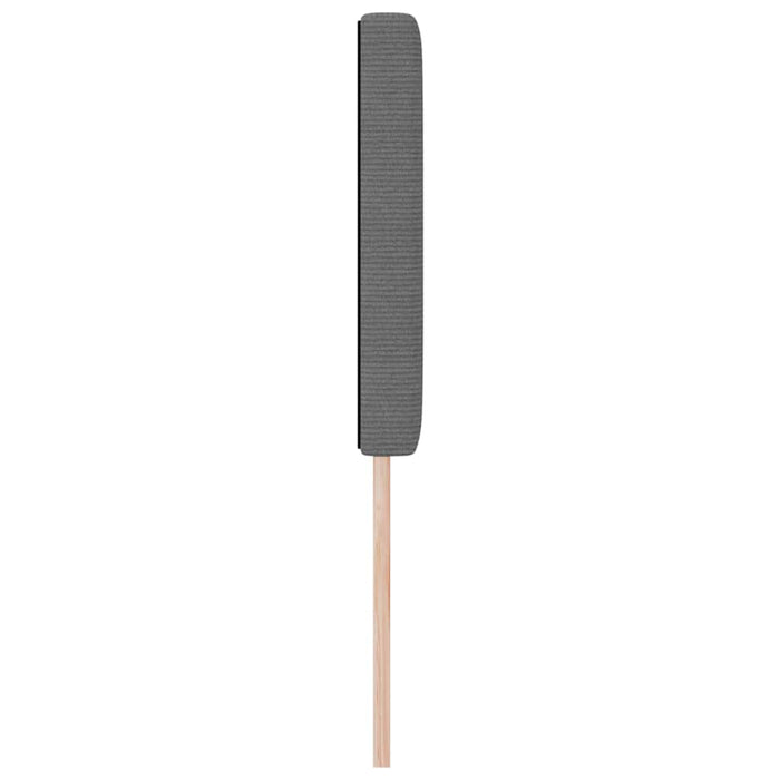 Tăblie LED Manual Gri deschis 160 cm Țesătură din corduroy WALTI