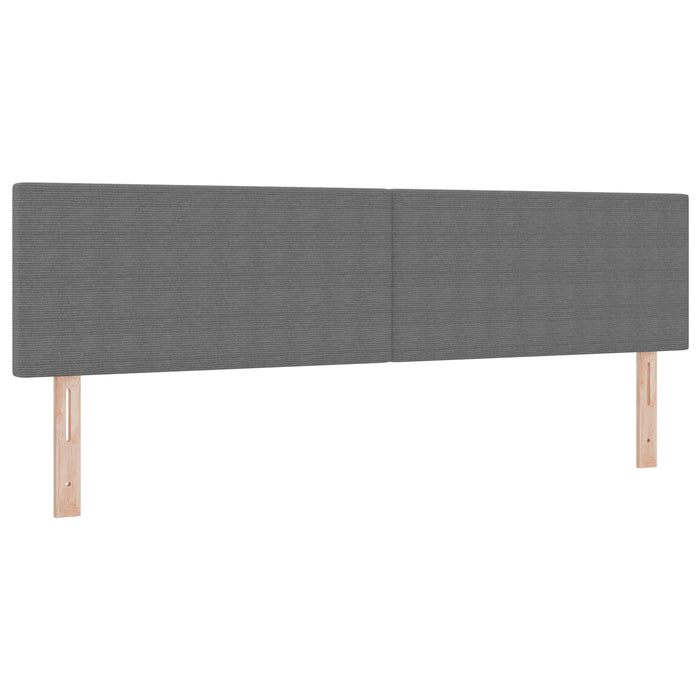 Tăblie LED cu lumini cu bandă LED Gri deschis 180 cm Poliester - WALTI WALTI