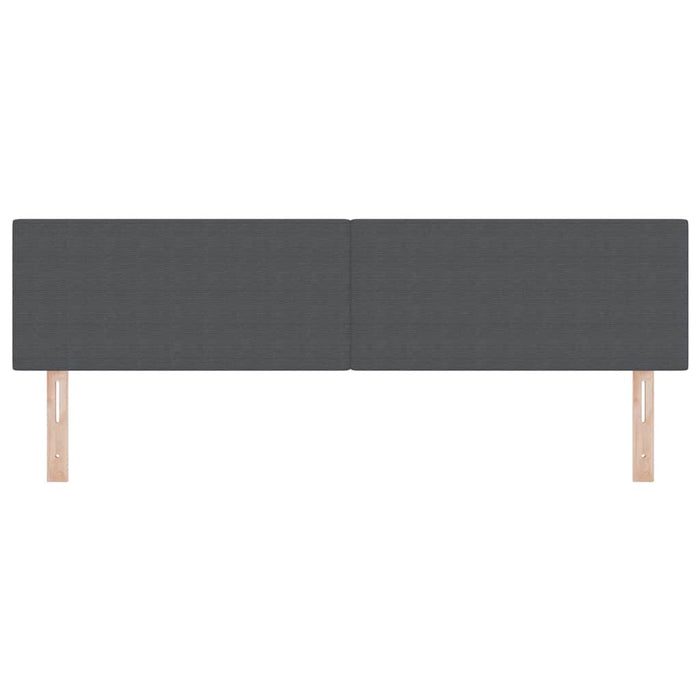 Tăblie LED cu lumini cu bandă LED Gri închis 180 cm Poliester - WALTI WALTI