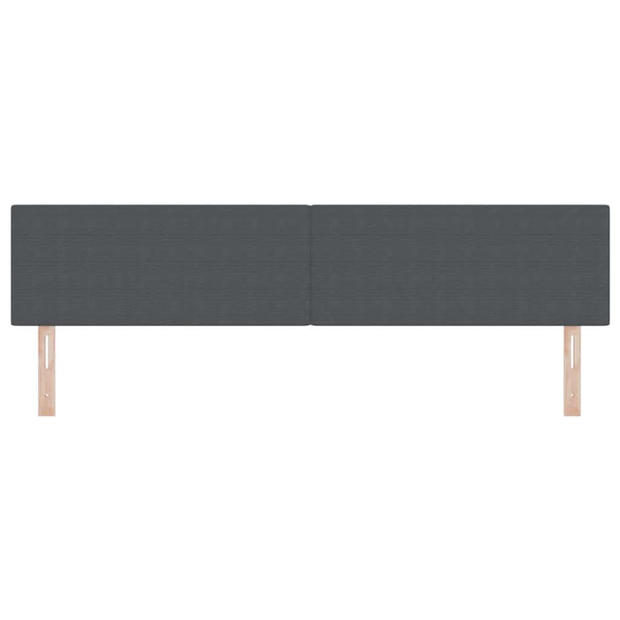Tăblie LED cu lumini cu bandă LED Gri închis 200 cm Poliester - WALTI WALTI