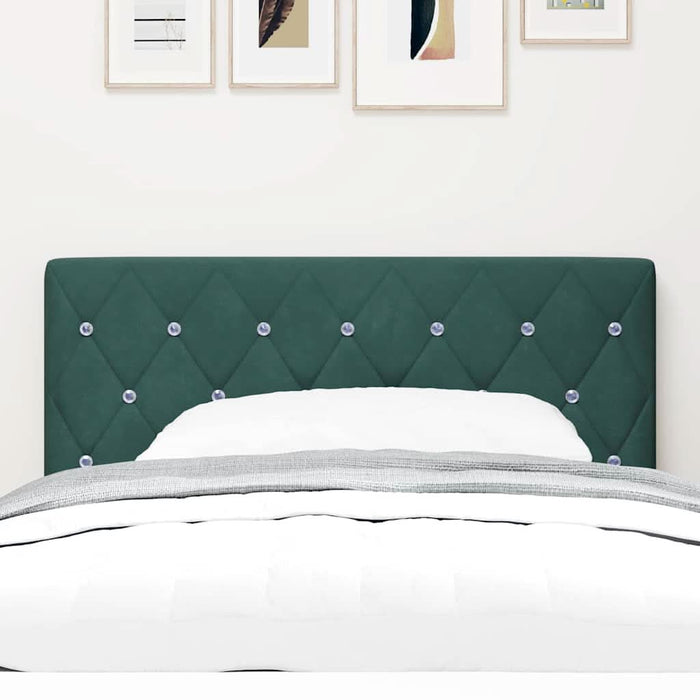 Tăblie LED cu lumini cu bandă LED Verde închis 90 cm Catifea - WALTI WALTI