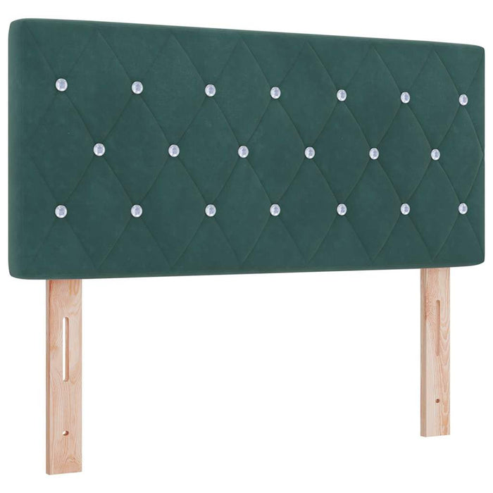 Tăblie LED cu lumini cu bandă LED Verde închis 100 cm Catifea - WALTI WALTI