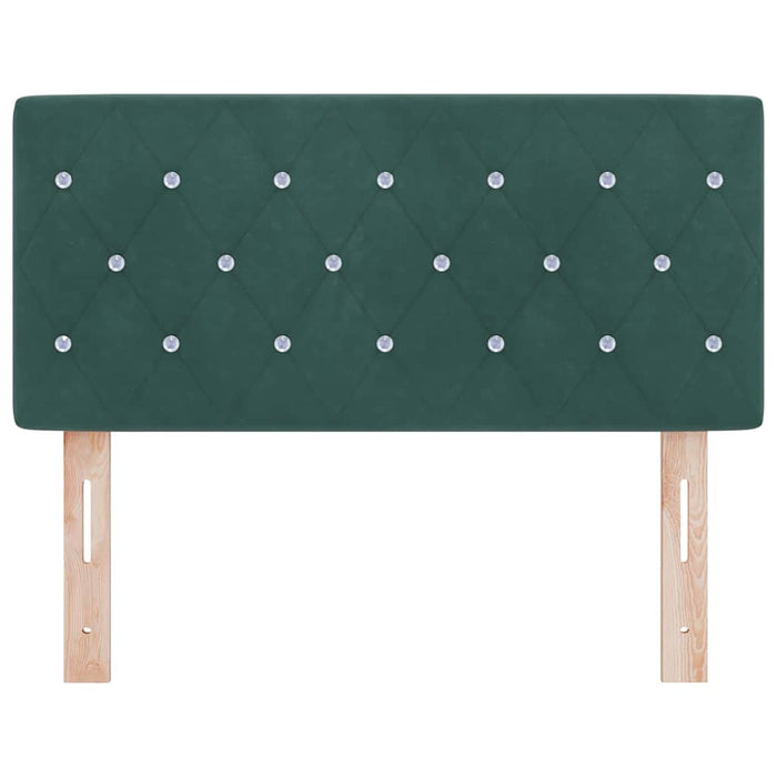 Tăblie LED cu lumini cu bandă LED Verde închis 100 cm Catifea - WALTI WALTI