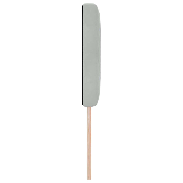 Tăblie LED cu lumini cu bandă LED Gri deschis 144 cm Catifea - WALTI WALTI
