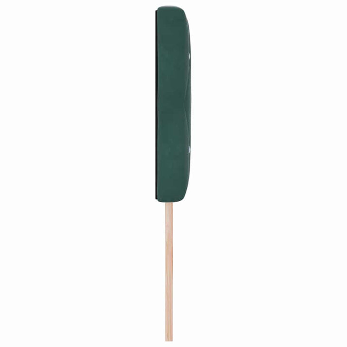 Tăblie LED cu lumini cu bandă LED Verde închis 144 cm Catifea - WALTI WALTI