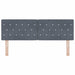 Tăblie LED cu lumini cu bandă LED Gri închis 80 cm Catifea - WALTI WALTI