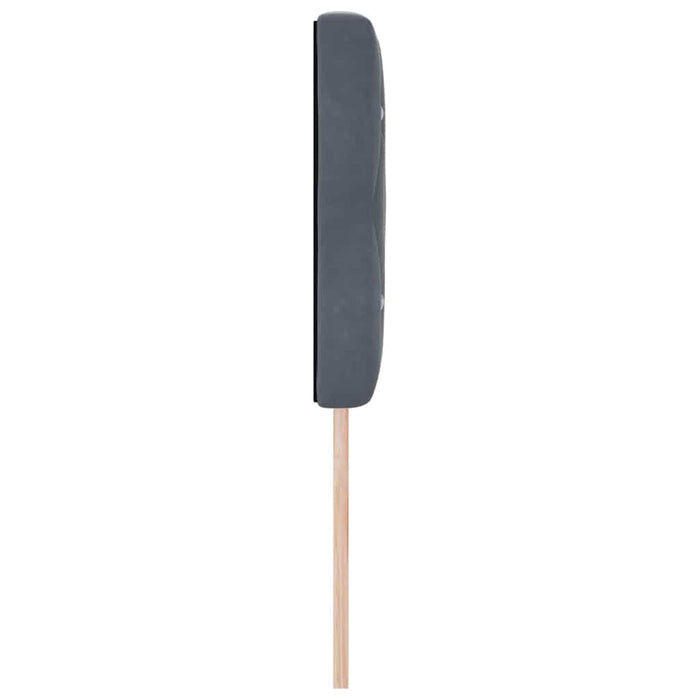 Tăblie LED cu lumini cu bandă LED Gri închis 80 cm Catifea - WALTI WALTI