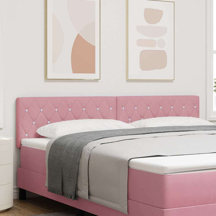 Tăblie LED cu lumini cu bandă LED Manual Roz 180 cm Poliester - WALTI WALTI