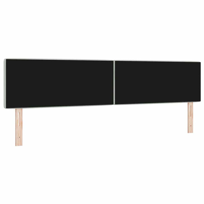 Tăblie LED cu lumini cu bandă LED Gri deschis 100 cm Catifea - WALTI WALTI