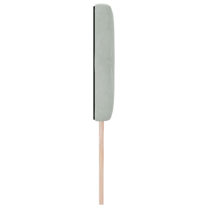 Tăblie LED cu lumini cu bandă LED Gri deschis 100 cm Catifea - WALTI WALTI