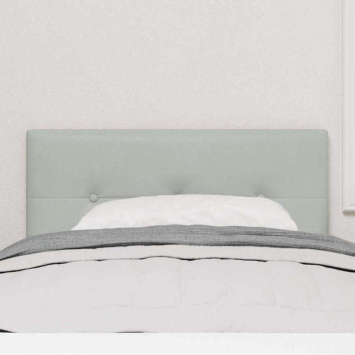 Tăblie LED cu benzi LED Manual Gri deschis 80 cm Catifea - WALTI WALTI