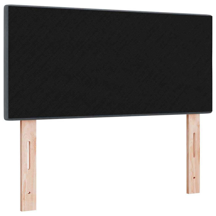 Tăblie cap cu lumini cu bandă LED Ajustabil Gri 80 cm Catifea - WALTI WALTI