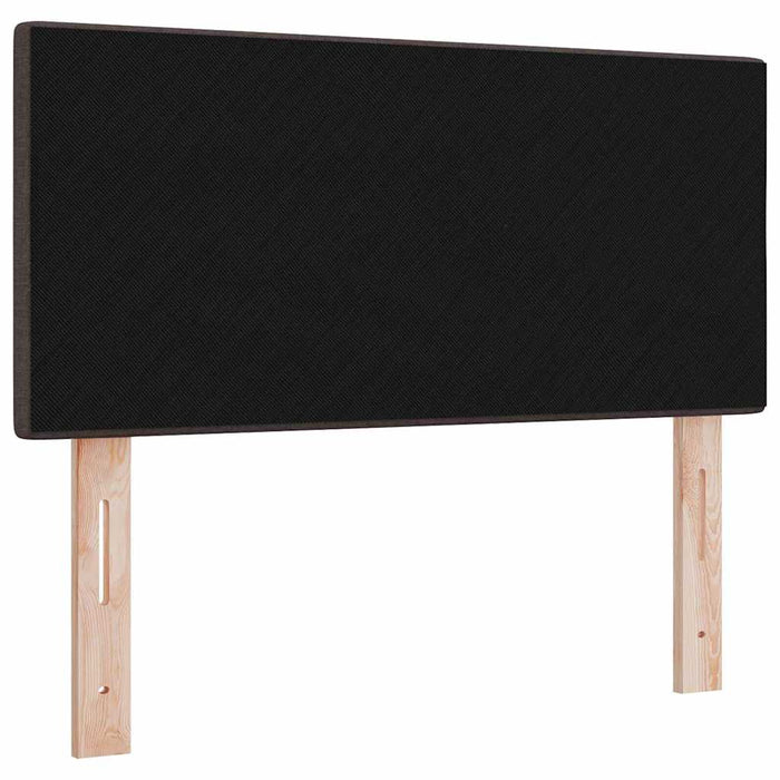 Tăblie cu LED cu lumini cu bandă LED Maro închis 90 cm țesătură - WALTI WALTI