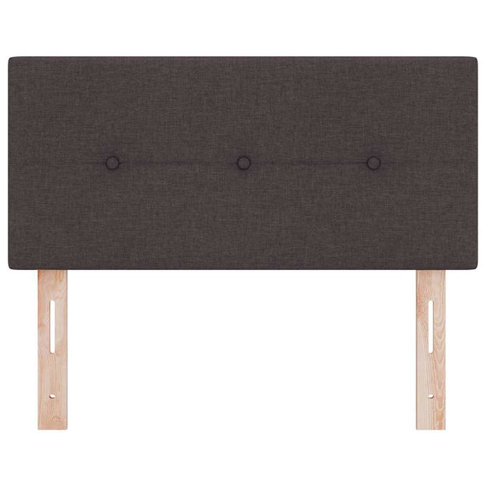 Tăblie cu LED cu lumini cu bandă LED Maro închis 90 cm țesătură - WALTI WALTI