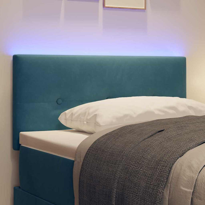 Tăblie LED cu benzi LED Manual albastru 100 cm Catifea WALTI