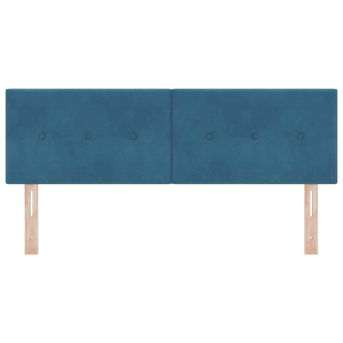 Tăblie LED cu lumini cu bandă LED albastru 144 cm Poliester - WALTI WALTI