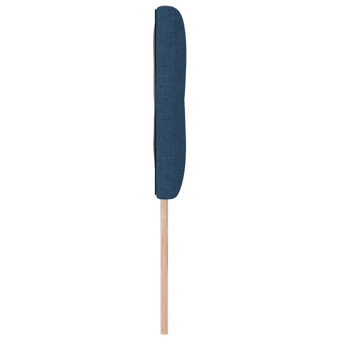 Tăblie LED cu lumini cu bandă LED albastru 160 cm Poliester - WALTI WALTI