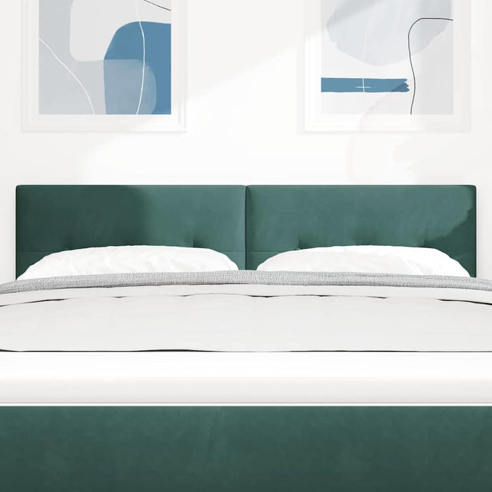Tăblie LED cu benzi LED Manual Verde 160 cm Catifea - WALTI WALTI