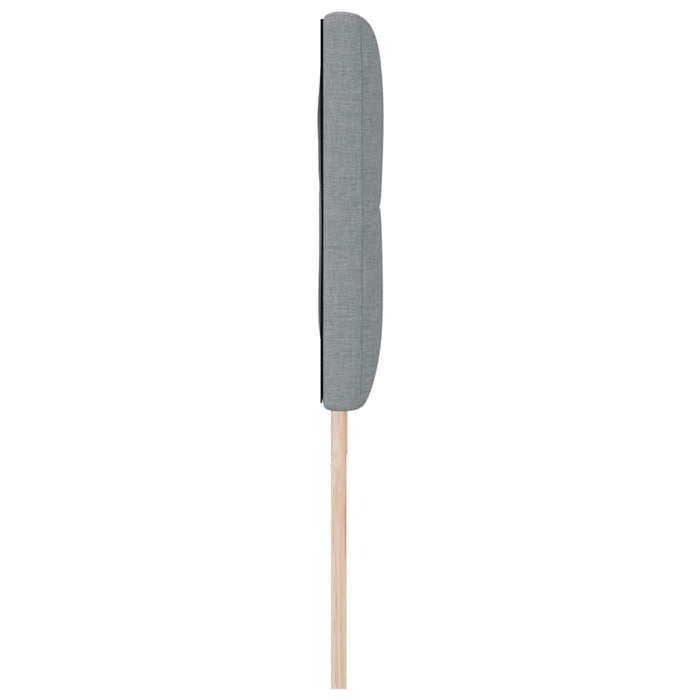 Tăblie LED cu lumini cu bandă LED Gri deschis 180 cm Poliester - WALTI WALTI