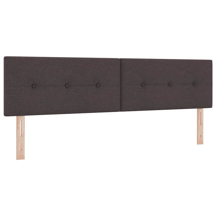 Tăblie LED cu lumini cu bandă LED Maro închis 180 cm Poliester - WALTI WALTI