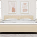 Tăblie LED cu lumini cu bandă LED Manual Crem 180 cm Poliester - WALTI WALTI