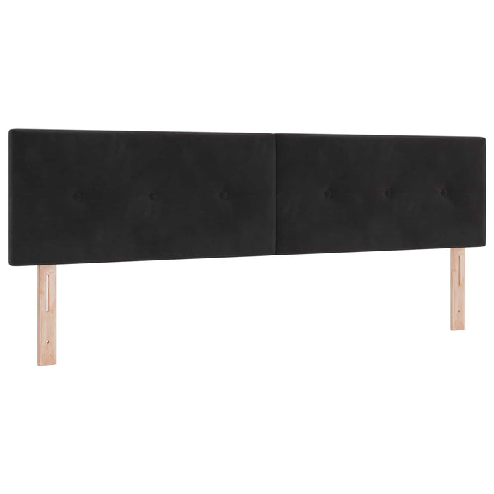 Tăblie LED cu lumini cu bandă LED Manual Negru 180 cm Poliester - WALTI WALTI