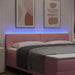 Tăblie LED cu lumini cu bandă LED Manual Roz 180 cm Poliester - WALTI WALTI