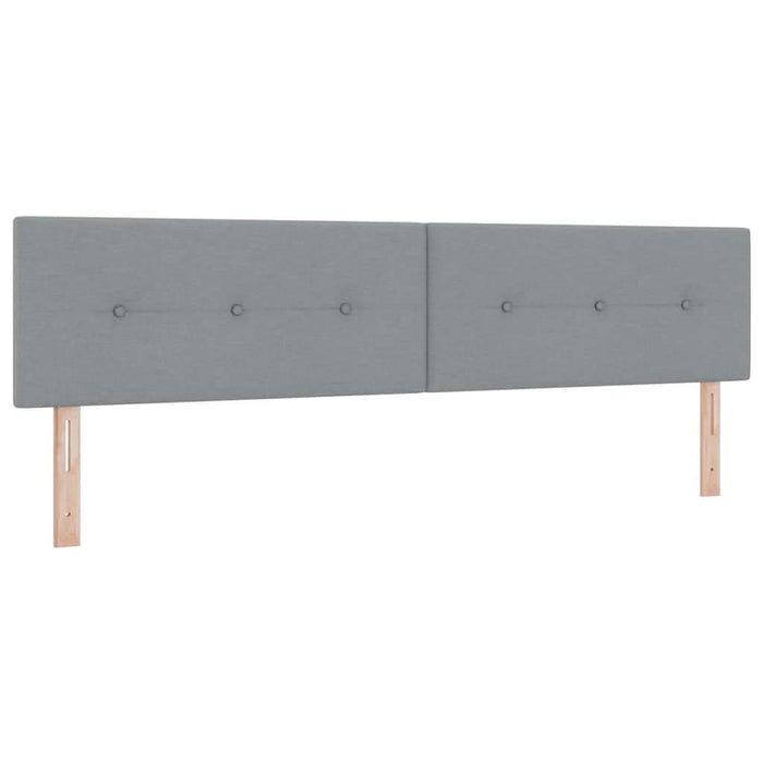 Tăblie LED cu benzi LED Manual Gri deschis 200 cm țesătură WALTI