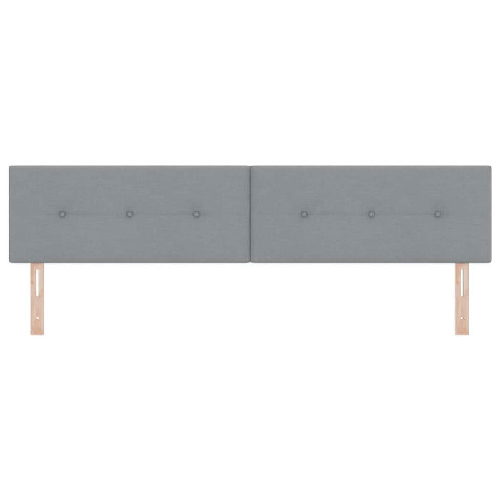 Tăblie LED cu benzi LED Manual Gri deschis 200 cm țesătură WALTI