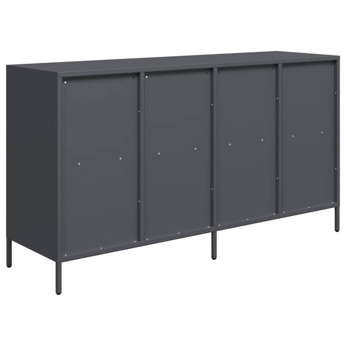 Dulap, antracit, 135x39x73,5 cm, oțel laminat la rece - WALTI WALTI