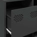 Dulap, negru, 135x39x73,5 cm, oțel laminat la rece - WALTI WALTI