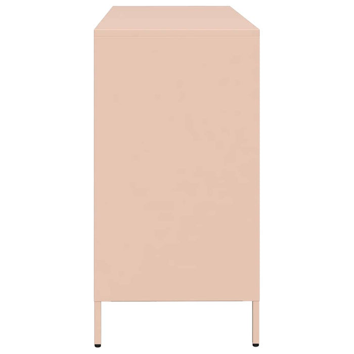 Dulap, roz, 135x39x73,5 cm, oțel laminat la rece - WALTI WALTI