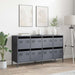Dulap, antracit, 135x39x73,5 cm<br />, oțel laminat la rece - WALTI WALTI