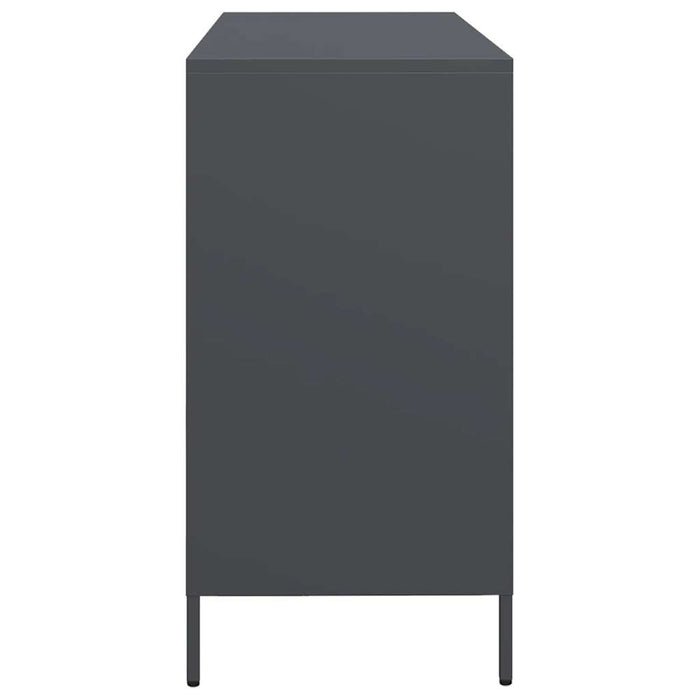 Dulap, antracit, 135x39x73,5 cm<br />, oțel laminat la rece - WALTI WALTI
