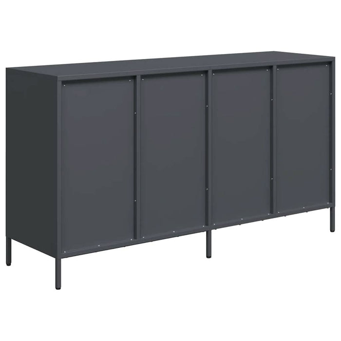 Dulap, antracit, 135x39x73,5 cm<br />, oțel laminat la rece - WALTI WALTI