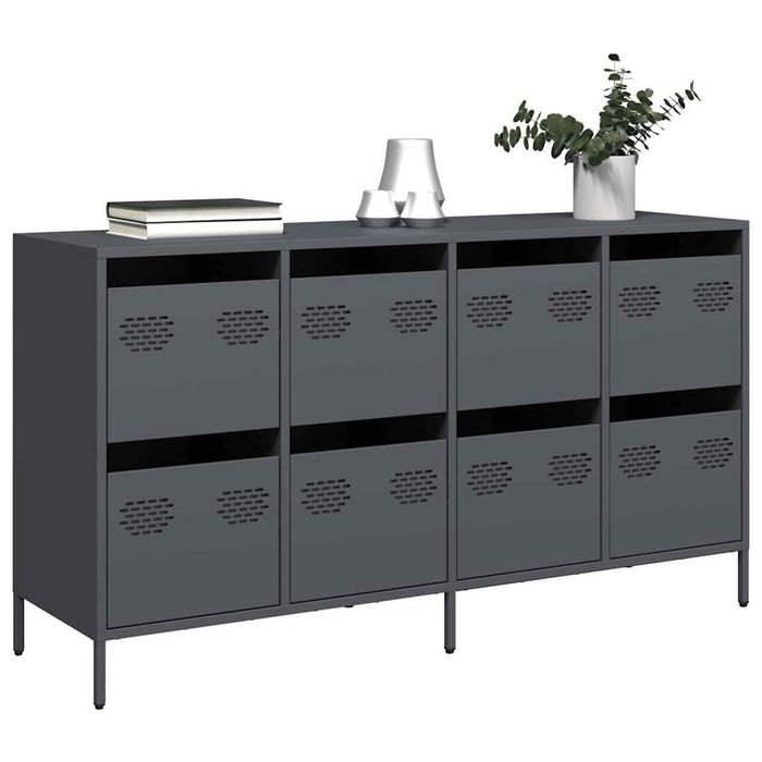 Dulap, antracit, 135x39x73,5 cm<br />, oțel laminat la rece - WALTI WALTI