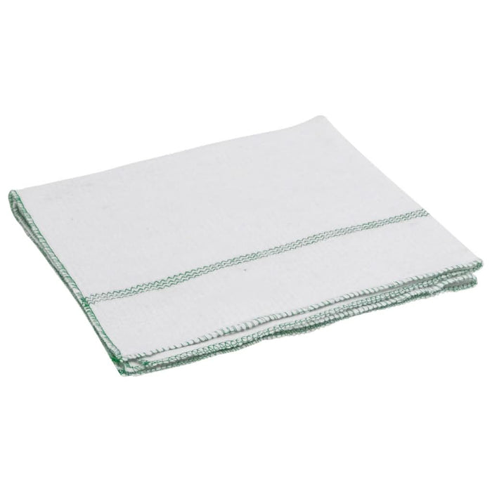 Lavete de podea, 5 buc., alb cu dungi verzi, 50x60 cm - WALTI WALTI
